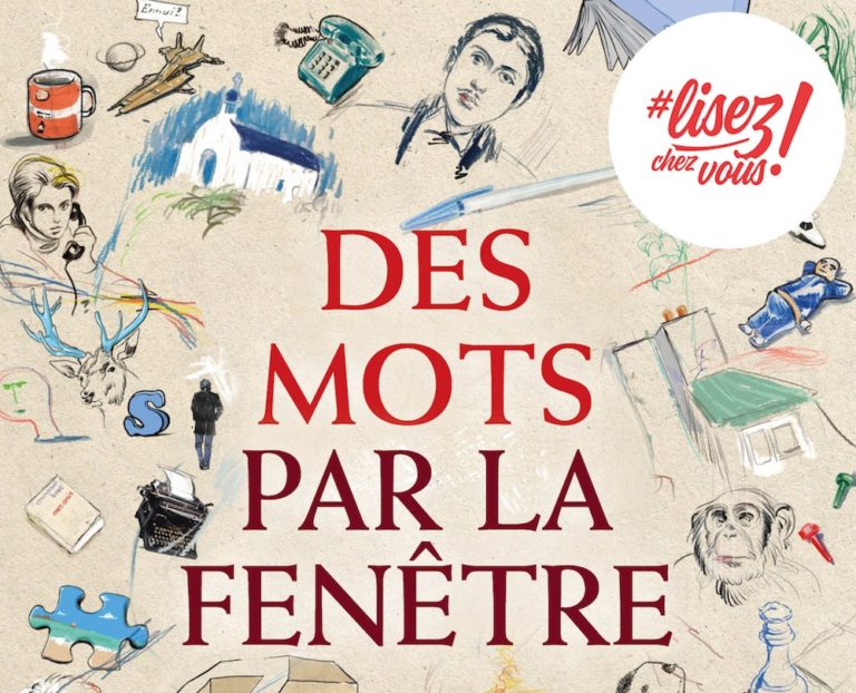 Des mots par la fenêtre, un recueil numérique de 64 textes, au profit de la Fondation Hôpitaux de Paris