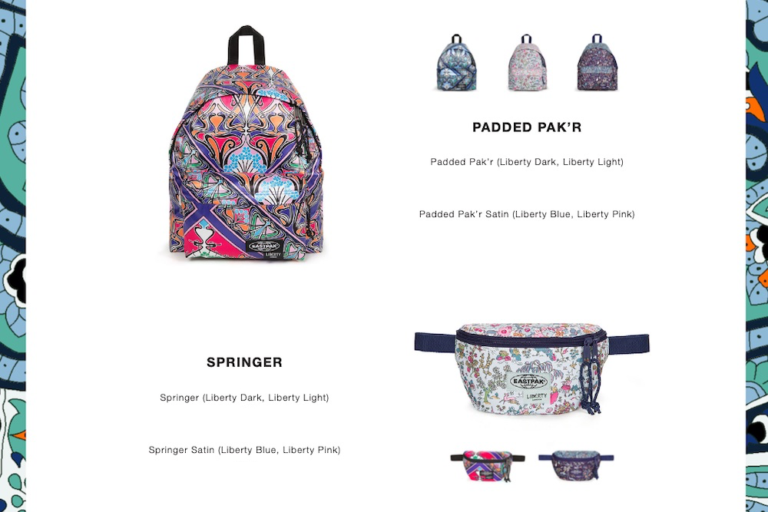 Liberty London x Eastpak