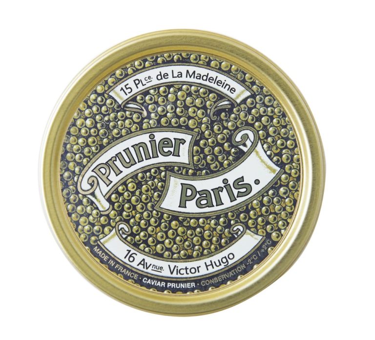 Prunier dévoile le Caviar Siècle et réédite la première boîte de caviar lancée en 1920