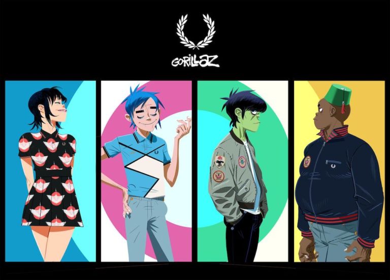 FredPerry-gorillaz