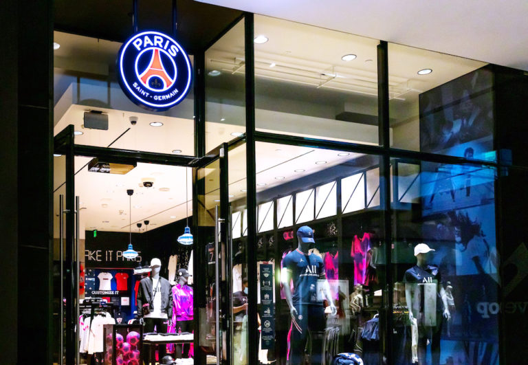 Le Paris Saint-Germain ouvre une boutique permanente à Los Angeles