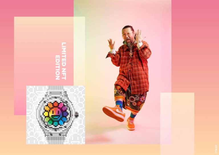 Takashi Murakami and the NFT Hublot Takashi Murakami Sapphire Rainbow